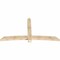 Ekena Millwork Bellingham Rough Sawn Timber Gable Bracket, Douglas Fir, 96"W x 52"H x 4"D x 6"F, 13/12 Pitch GBW096X52X0406BEL00RDF - alternate 4